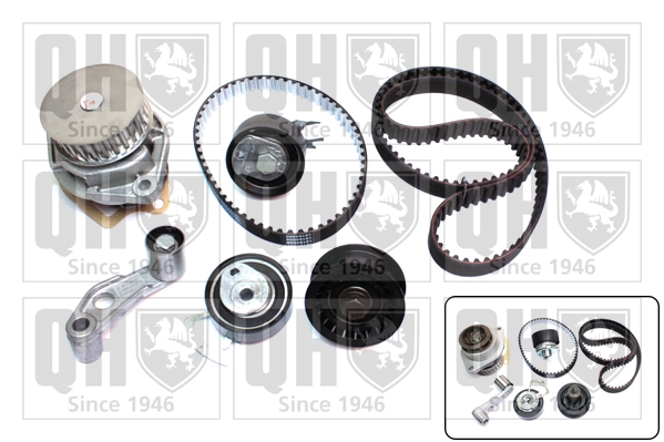 QUINTON HAZELL Vízpumpa + fogasszíj készlet - QBPK5820 - TothCarparts
