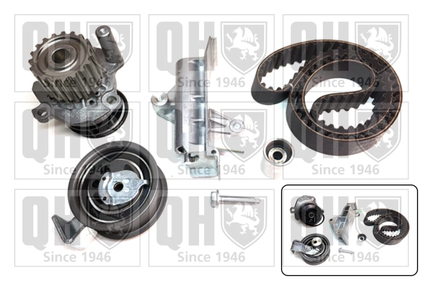 QUINTON HAZELL Vízpumpa + fogasszíj készlet - QBPK5834 - TothCarparts