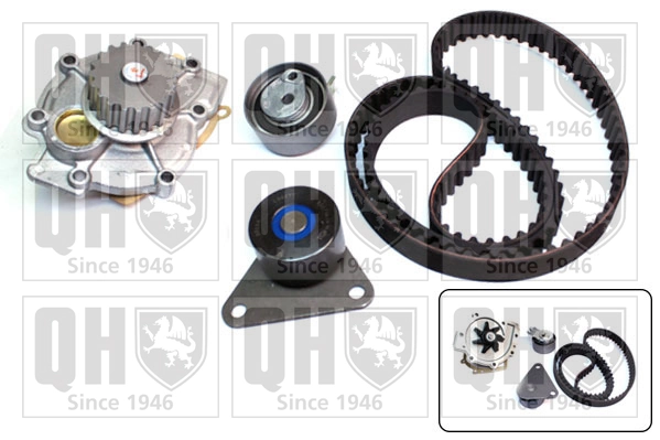 QUINTON HAZELL Vízpumpa + fogasszíj készlet - QBPK6150 - TothCarparts