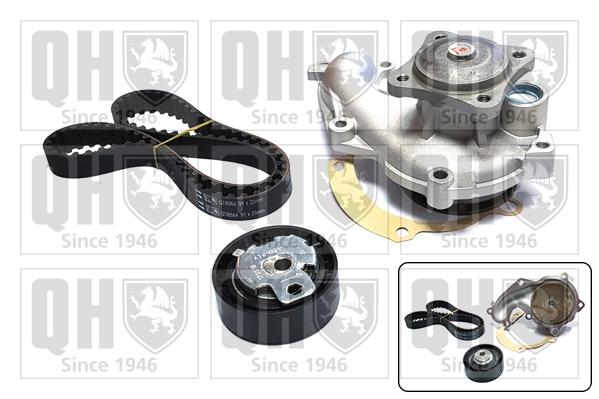 QUINTON HAZELL Vízpumpa + fogasszíj készlet - QBPK6190 - TothCarparts