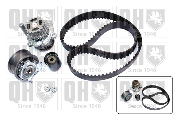 QUINTON HAZELL Vízpumpa + fogasszíj készlet - QBPK6250 - TothCarparts