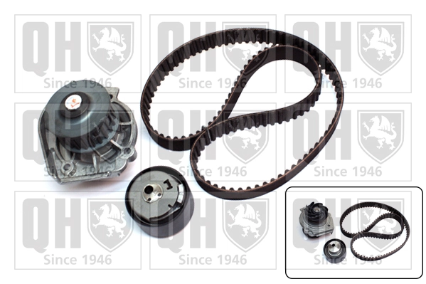 QUINTON HAZELL Vízpumpa + fogasszíj készlet - QBPK6331 - TothCarparts