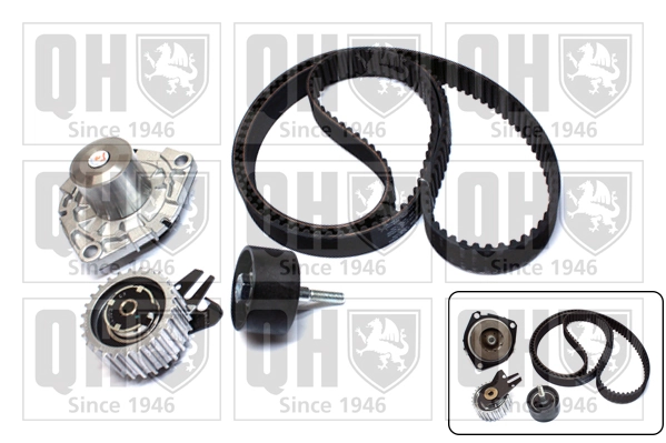 QUINTON HAZELL Vízpumpa + fogasszíj készlet - QBPK6570 - TothCarparts