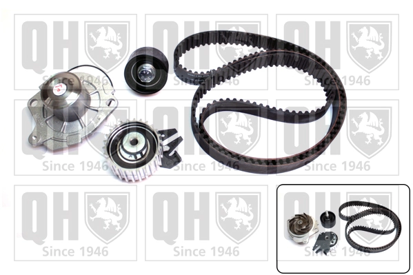 QUINTON HAZELL Vízpumpa + fogasszíj készlet - QBPK6580 - TothCarparts
