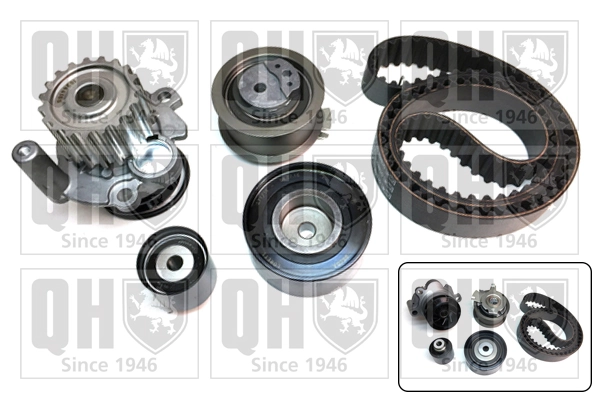 QUINTON HAZELL Vízpumpa + fogasszíj készlet - QBPK6953 - TothCarparts
