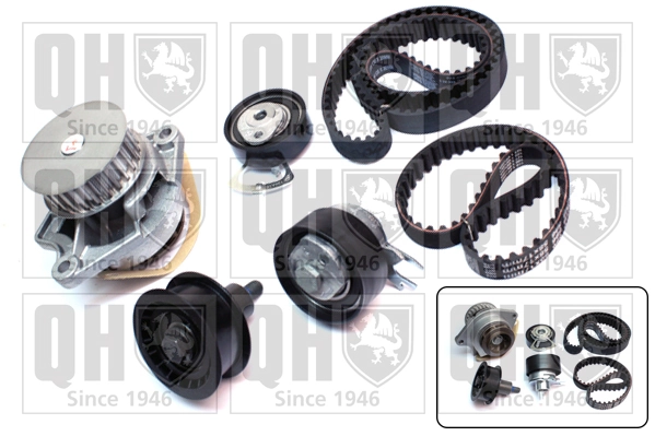 QUINTON HAZELL Vízpumpa + fogasszíj készlet - QBPK7770 - TothCarparts