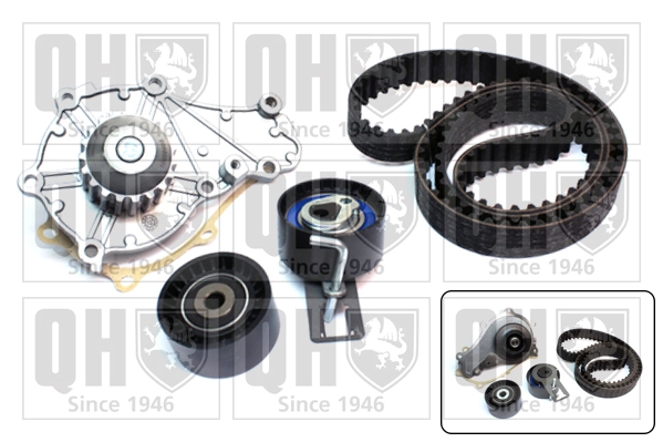 QUINTON HAZELL Vízpumpa + fogasszíj készlet - QBPK8710 - TothCarparts