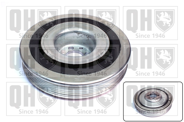 QUINTON HAZELL Szíjtárcsa, főtengely - QCD127 - TothCarparts