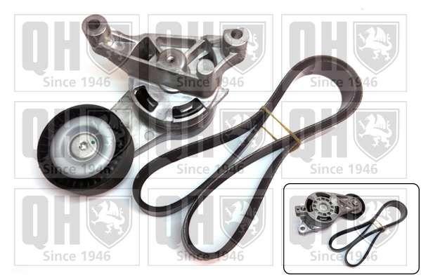 QUINTON HAZELL hosszbordás szíj készlet - QDK96 - TothCarparts