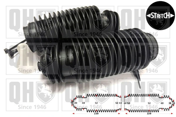 QUINTON HAZELL gumiharang készlet, kormányzás - QG2300 - TothCarparts