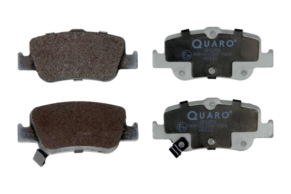 QUARO fékbetétkészlet, tárcsafék - QP2058 - TothCarparts