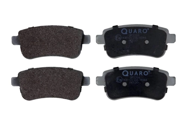 QUARO fékbetétkészlet, tárcsafék - QP3316 - TothCarparts