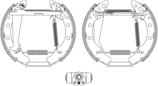PAGID fékpofakészlet - R0530 - TothCarparts