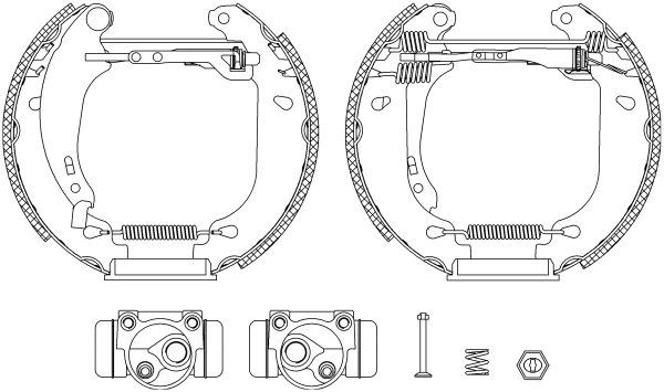 PAGID fékpofakészlet - R0995 - TothCarparts