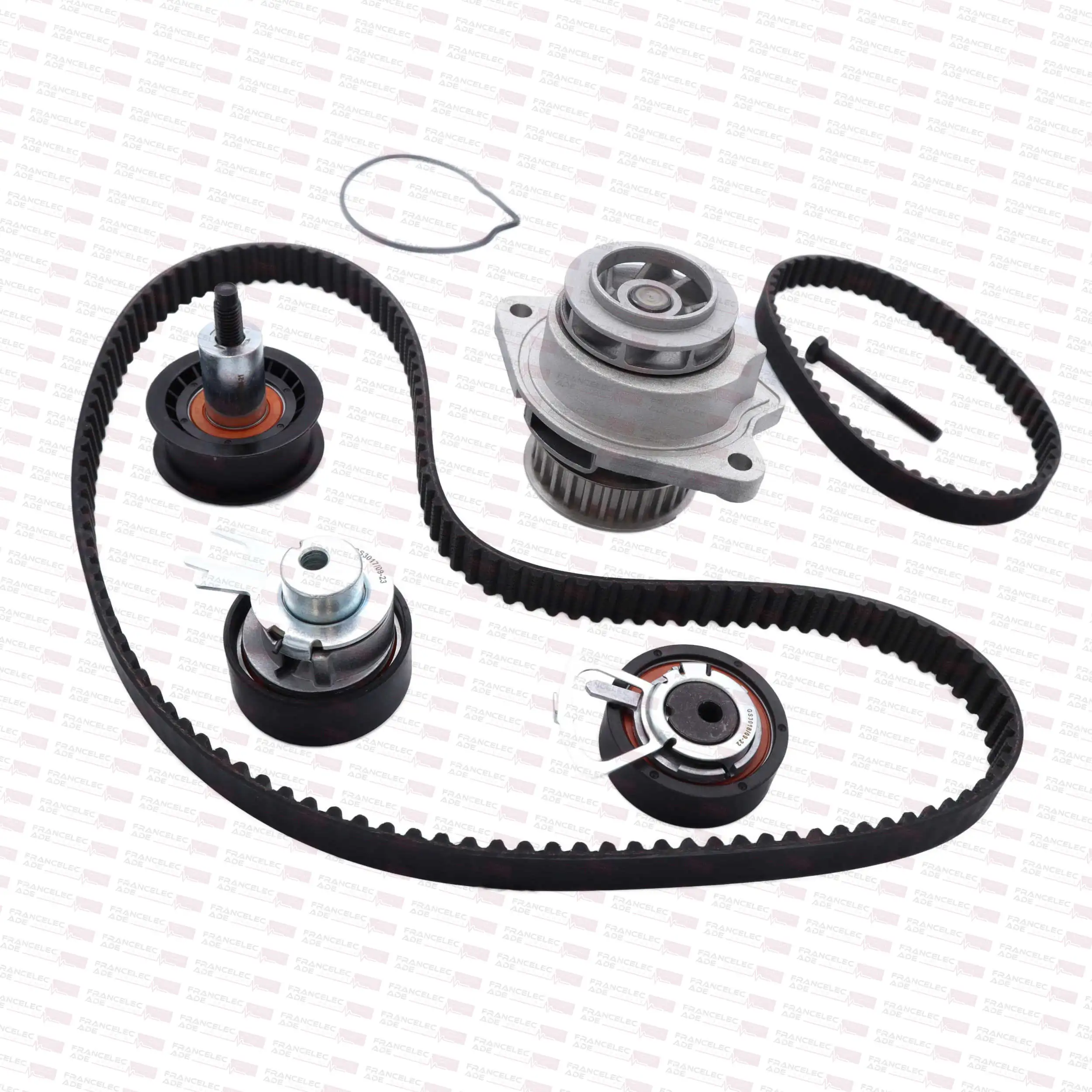 Francelec-ADE Vízpumpa + fogasszíj készlet - KD759P3 - TothCarparts