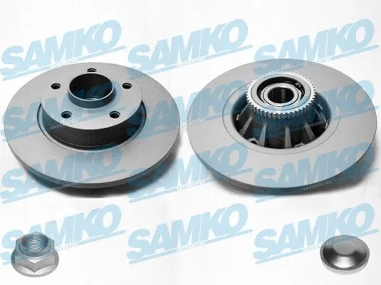 SAMKO féktárcsa - R1020PRCA - TothCarparts