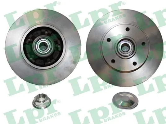 LPR féktárcsa - R1078PCA - TothCarparts