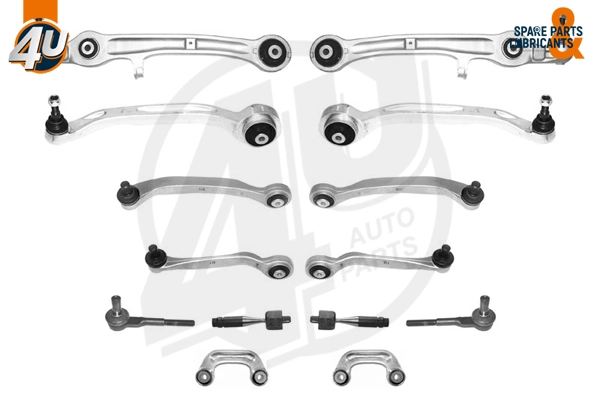 4U Autoparts lengőkar, kerékfelfüggesztés - R11518 - TothCarparts