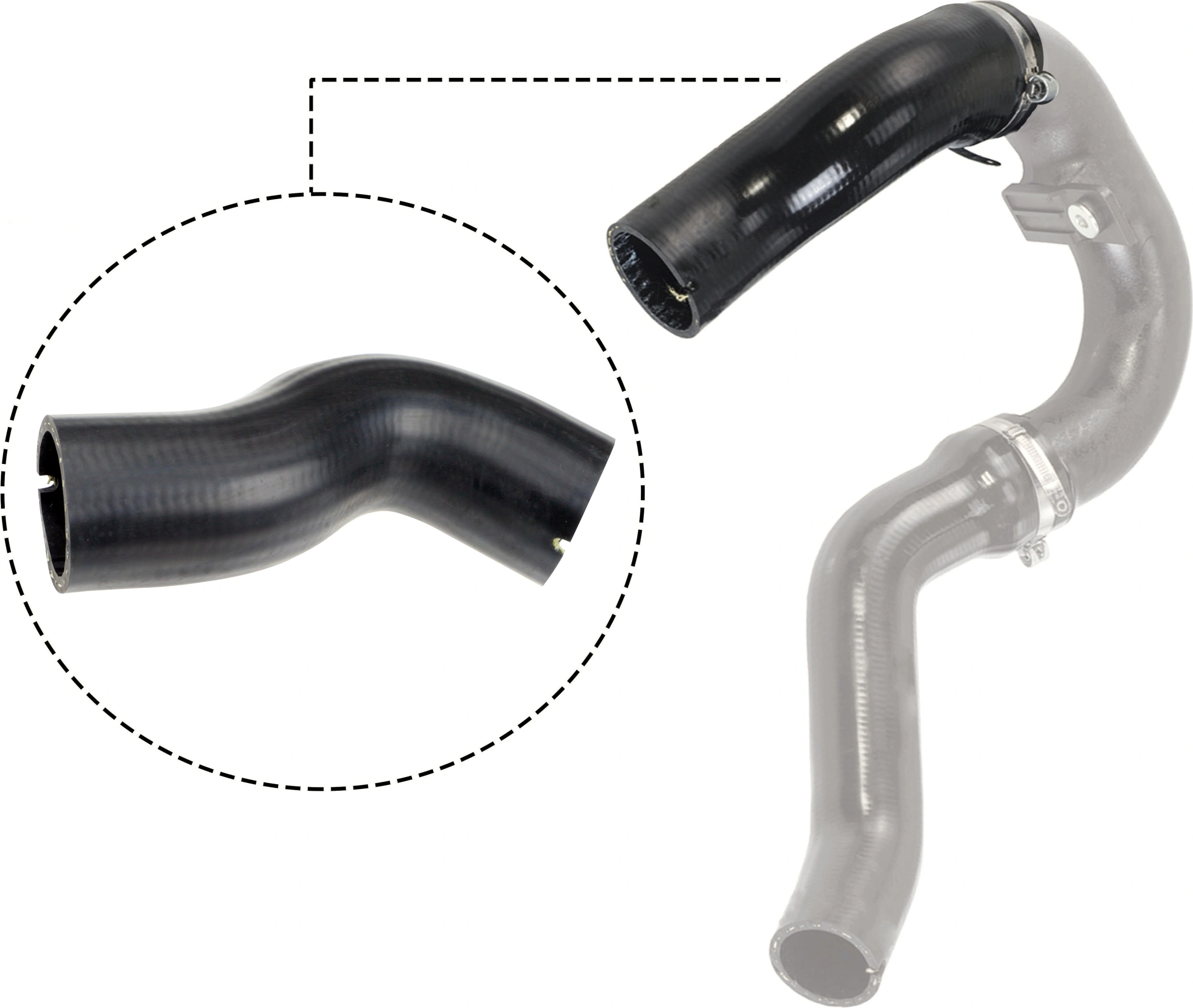 RAPRO Töltőlevegő cső - R11594 - TothCarparts