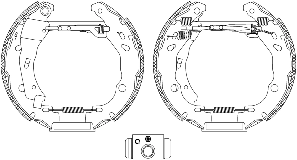 PAGID fékpofakészlet - R1215 - TothCarparts
