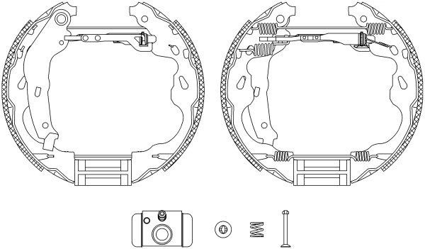 PAGID fékpofakészlet - R1240 - TothCarparts