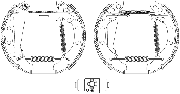 PAGID fékpofakészlet - R1280 - TothCarparts
