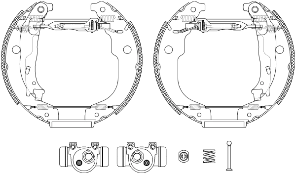 PAGID fékpofakészlet - R1290 - TothCarparts