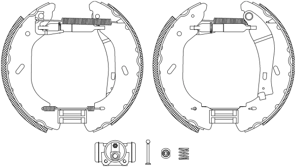 PAGID fékpofakészlet - R1297 - TothCarparts