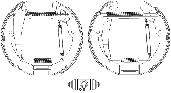 PAGID fékpofakészlet - R1316 - TothCarparts