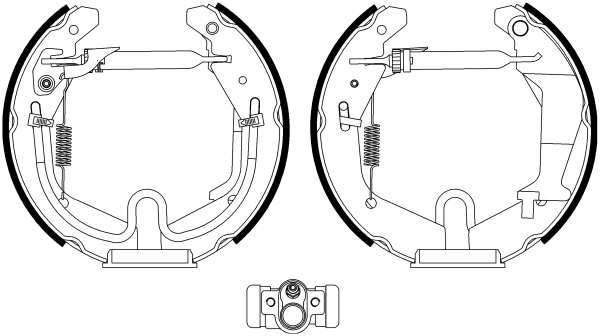PAGID fékpofakészlet - R1343 - TothCarparts