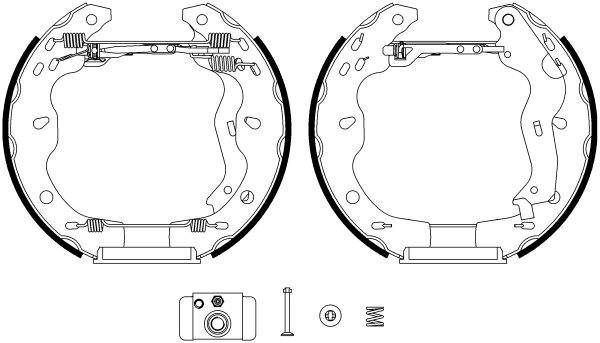 PAGID fékpofakészlet - R1347 - TothCarparts