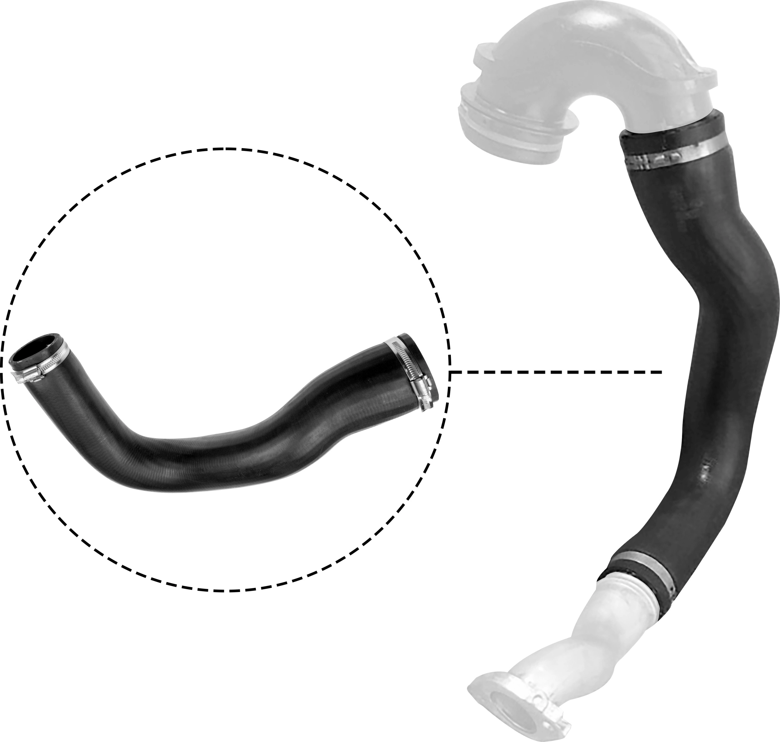 RAPRO Töltőlevegő cső - R18359 - TothCarparts