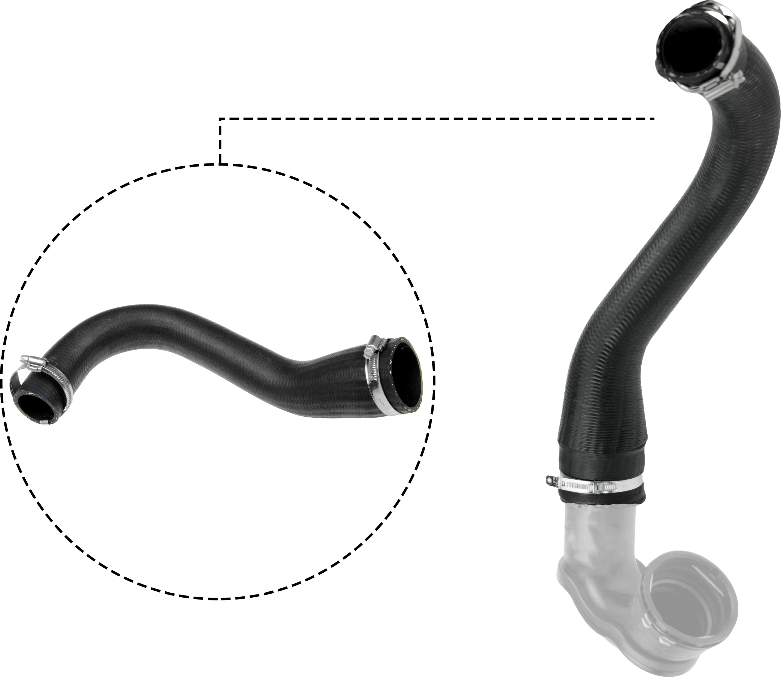 RAPRO Töltőlevegő cső - R18497 - TothCarparts