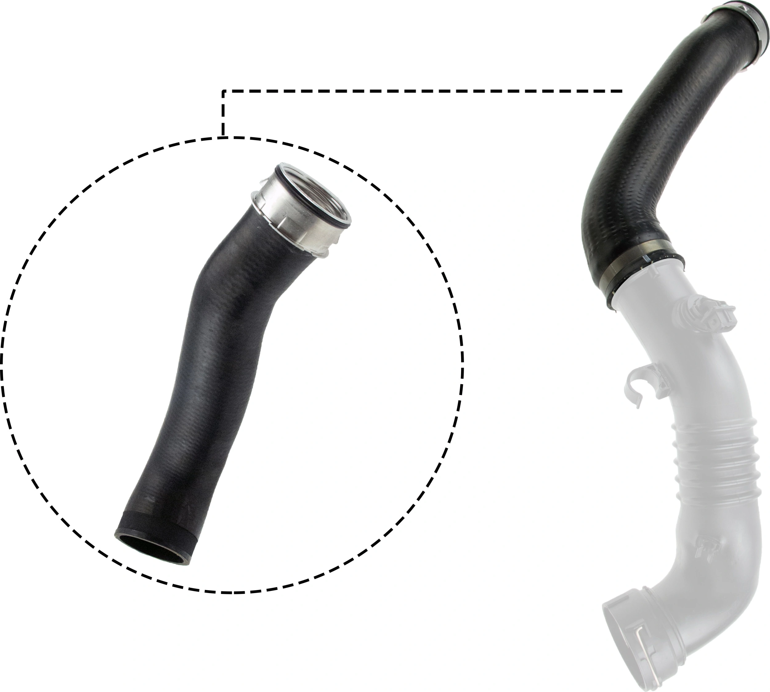 RAPRO Töltőlevegő cső - R19339 - TothCarparts