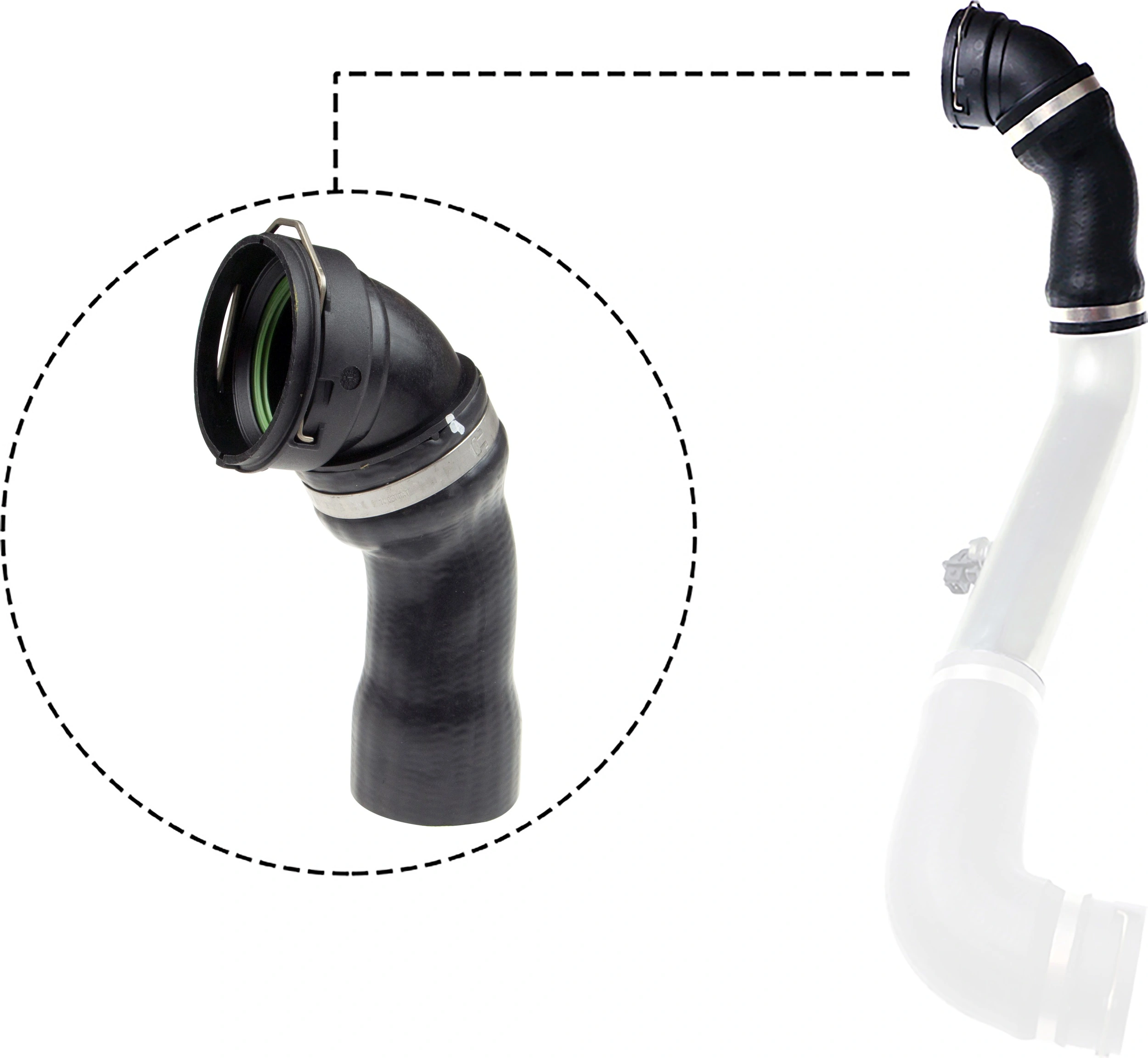 RAPRO Töltőlevegő cső - R19344 - TothCarparts