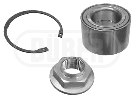 DÜRER kerékcsapágy készlet - R63617K - TothCarparts