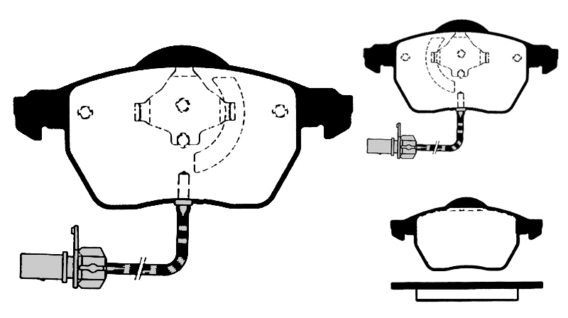 RAICAM fékbetétkészlet, tárcsafék - RA.0428.0 - TothCarparts