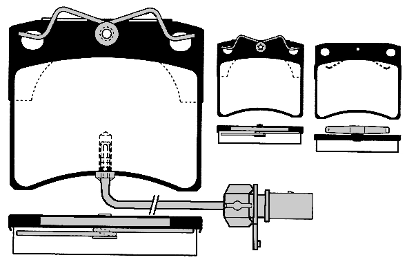 RAICAM fékbetétkészlet, tárcsafék - RA.0430.2 - TothCarparts