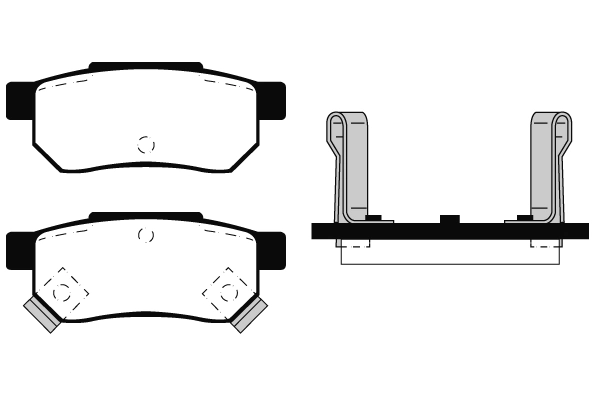 RAICAM fékbetétkészlet, tárcsafék - RA.0453.0 - TothCarparts