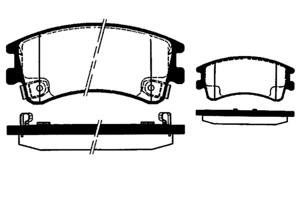 RAICAM fékbetétkészlet, tárcsafék - RA.0475.0 - TothCarparts
