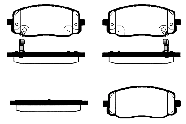 RAICAM fékbetétkészlet, tárcsafék - RA.0512.0 - TothCarparts