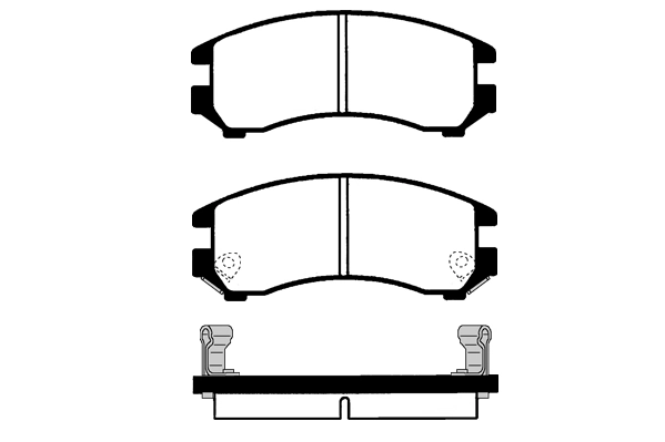 RAICAM fékbetétkészlet, tárcsafék - RA.0522.0 - TothCarparts