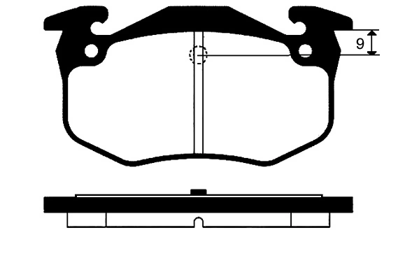 RAICAM fékbetétkészlet, tárcsafék - RA.0608.1 - TothCarparts