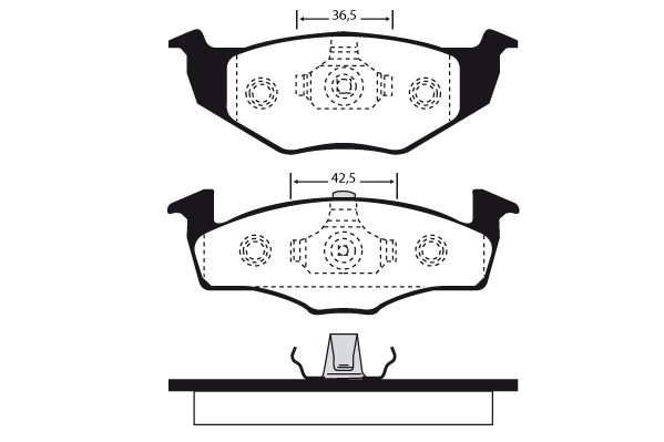 RAICAM fékbetétkészlet, tárcsafék - RA.0623.2 - TothCarparts