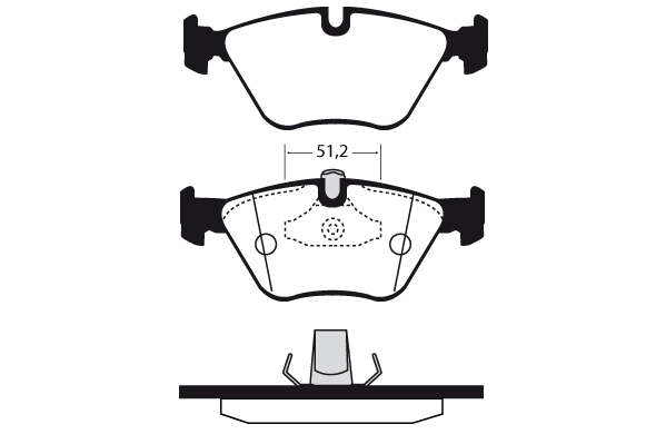RAICAM fékbetétkészlet, tárcsafék - RA.0632.0 - TothCarparts