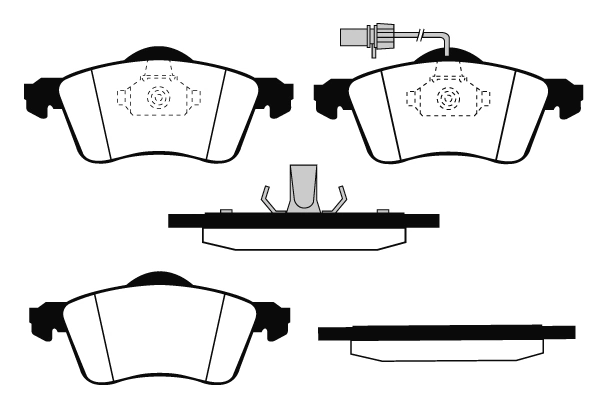 RAICAM fékbetétkészlet, tárcsafék - RA.0669.1 - TothCarparts