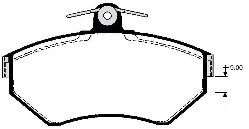 RAICAM fékbetétkészlet, tárcsafék - RA.0695.0 - TothCarparts