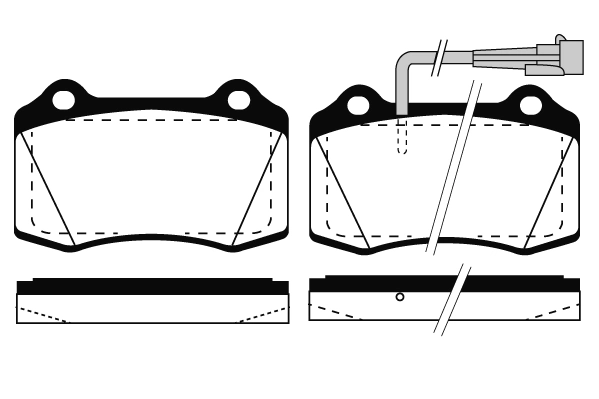 RAICAM fékbetétkészlet, tárcsafék - RA.0752.2 - TothCarparts
