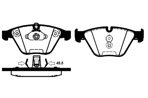 RAICAM fékbetétkészlet, tárcsafék - RA.0789.5 - TothCarparts