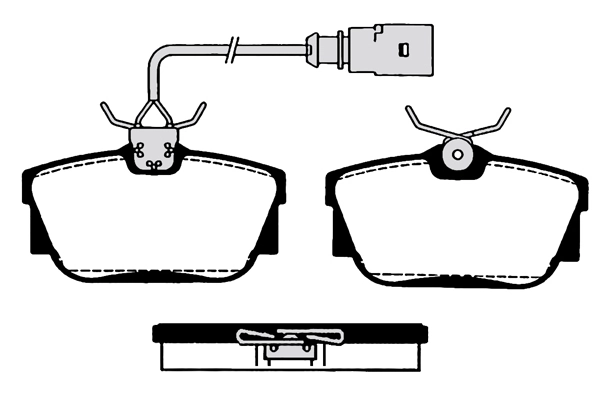 RAICAM fékbetétkészlet, tárcsafék - RA.0793.2 - TothCarparts
